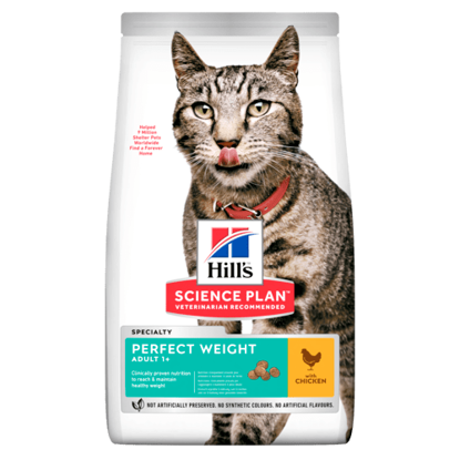 Picture of Hills Adult Feline Perfect Weight 7kg