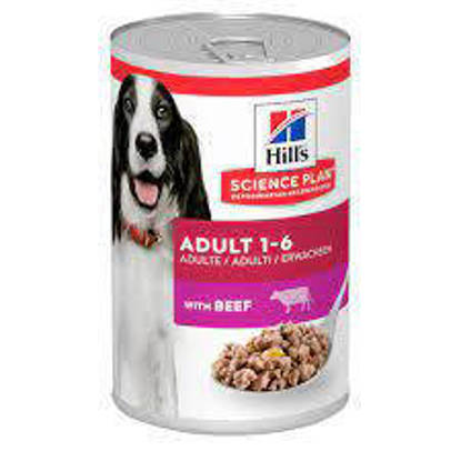 Picture of Hills Science Plan Canine Adult Beef  12 x 370g