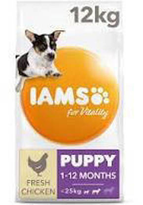 Picture of Iams Vitality Puppy Small / Medium Chicken 2kg