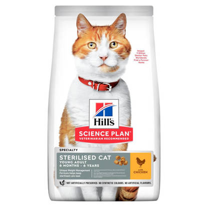 Picture of Hills Science Plan Young Adult Sterilised Cat 10kg Tuna