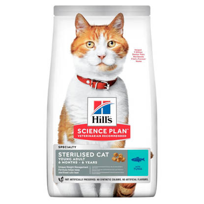 Picture of Hills Science Plan Young Adult Sterilised Cat 15kg Tuna
