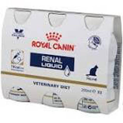 Picture of Royal Canin Cat Renal Liquid Food 3 x 200ml