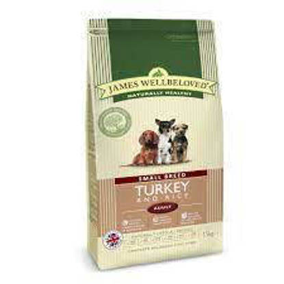 Picture of James Wellbeloved Turkey and Rice Small Breed 1.5kg