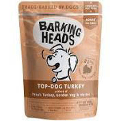 Picture of Barking Heads Top Dog Turkey Wet - 10 x 300g