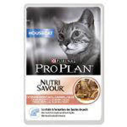 Picture of Proplan House Cat Salmon Pouches - 10 x 85g