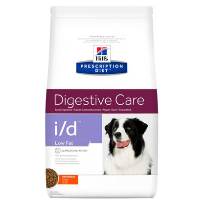 Picture of Hill's Prescription Diet i/d Low Fat Digestive Care Dry Dog Food with Chicken 1.5kg