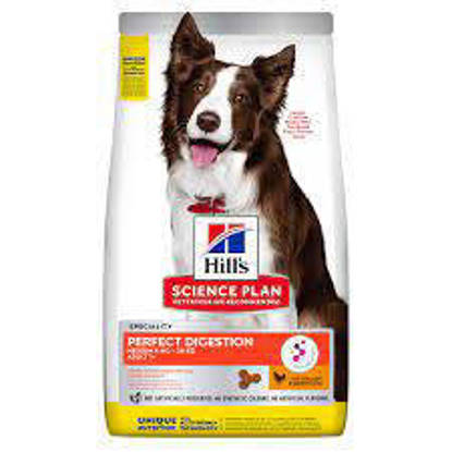 Picture of Hill's Science Plan Perfect Digestion Adult Medium Dog Food with Chicken & Brown Rice 2.5kg