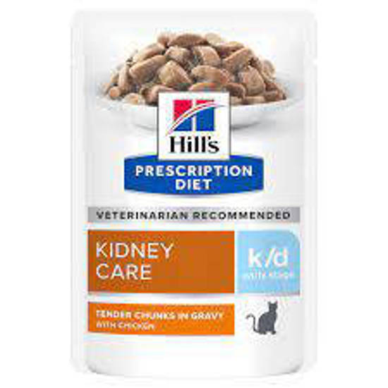 Picture of Hill's Prescription Diet k/d Early Stage Kidney Care Cat 12 x 85g pouch