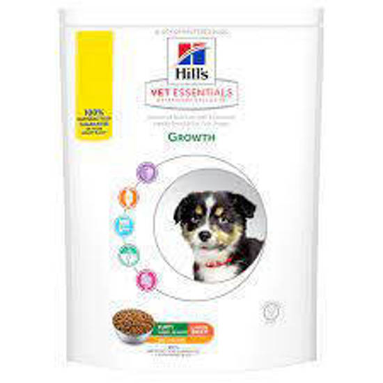 Picture of Hills Vet Essentials Canine Puppy Growth Lage Chicken 4 x 700g Trial Bags