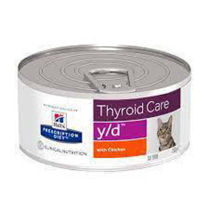 Picture of Hills Prescription Diet  Y/D Feline Tins 24 x 156g