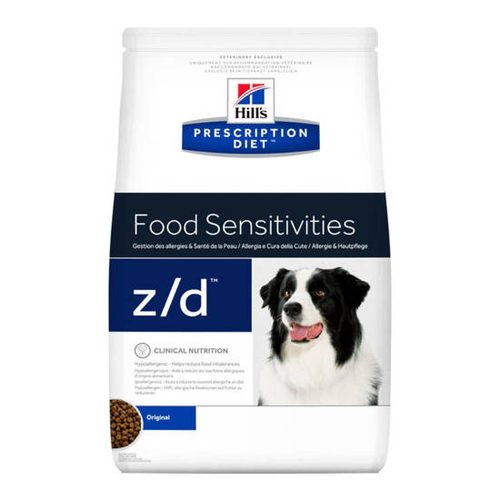 Picture of Hill's Prescription Diet z/d Food Sensitivities Dry Dog Food  - 10kg