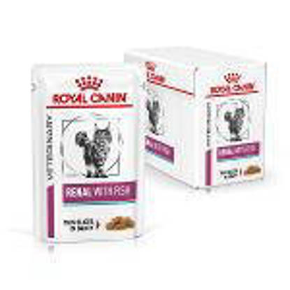 Picture of ROYAL CANIN® Renal Fish Adult Wet Cat Food 12 x 85g (x 4)