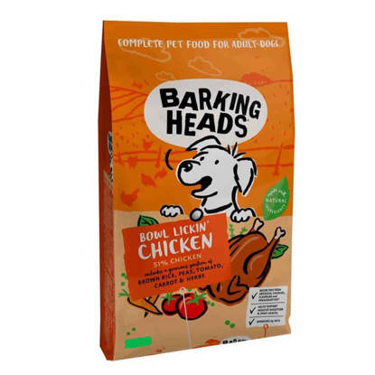 Picture of Barking heads Bowl Lickin Chicken Dry - 12kg
