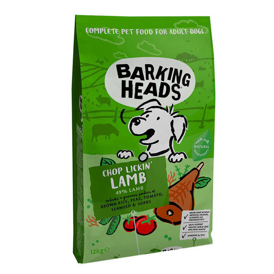 Picture of Barking Heads Chop Lickin Lamb Dry - 12kg