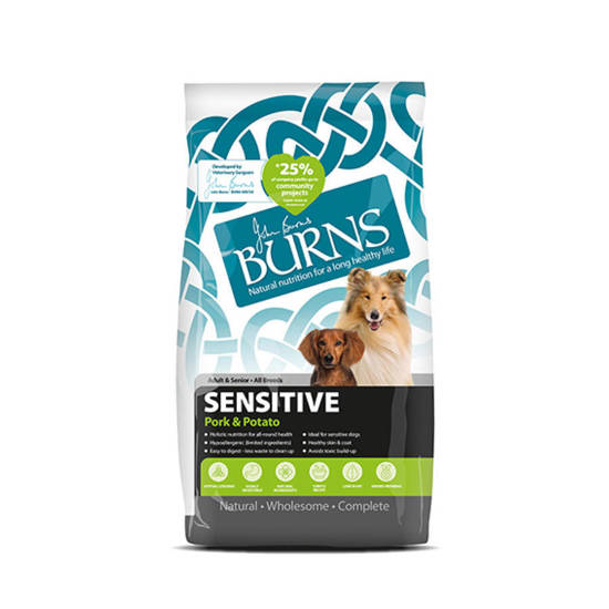 Picture of Burns Canine Sensitive Pork - 6kg
