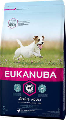 Picture of Eukanuba Active Adult Small Breed Chicken - 12kg