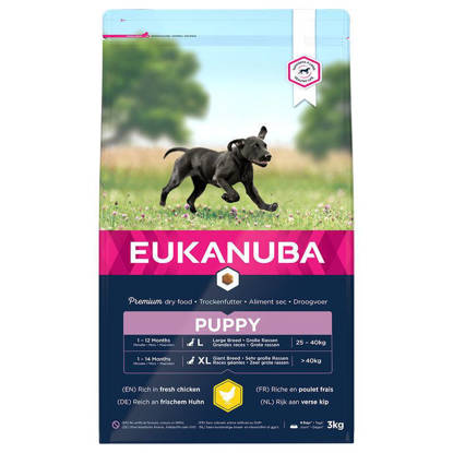 Picture of Eukanuba Growing Puppy Large Breed Chicken - 12kg