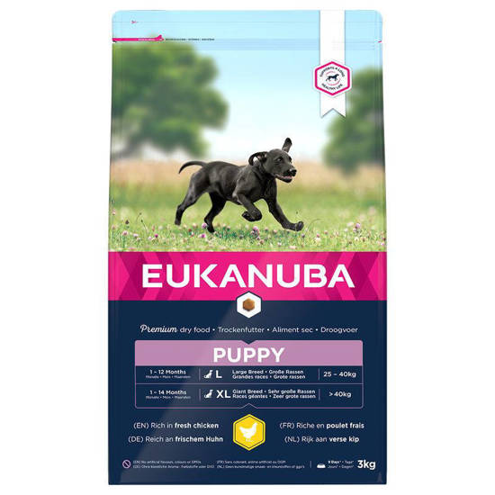 Picture of Eukanuba Growing Puppy Large Breed Chicken - 12kg