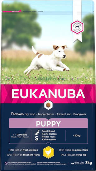 Picture of Eukanuba Growing Puppy Small Breed Chicken - 2kg